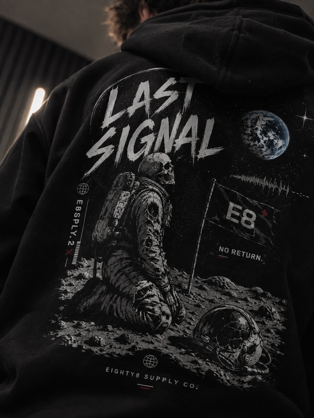 Last Signal Heavyweight Hoodie